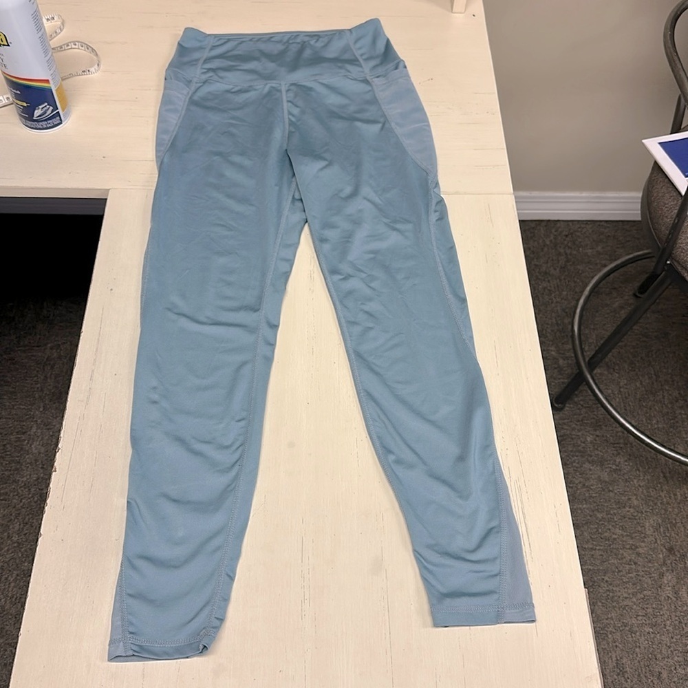 Women XS Lt Blue Athletic Leggings